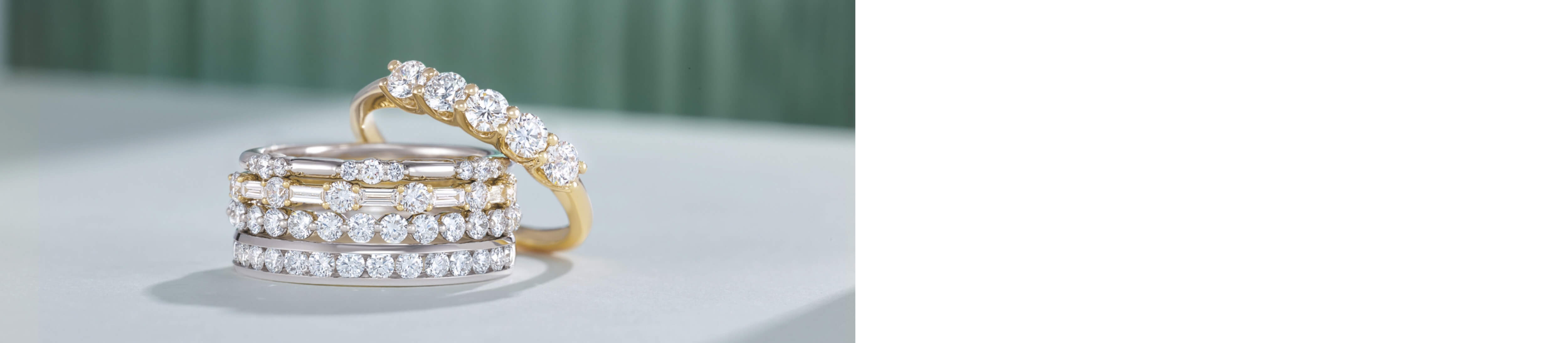 Diamond Wedding Bands - Women's