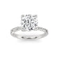 Above Love Star Lab Grown Diamond Wedding Set in White Gold (2 Ctw)