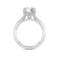 Above Love Star Lab Grown Diamond Wedding Set in White Gold (3 Ctw)