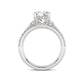 Above Love Star Lab Grown Diamond Wedding Set in White Gold (2 3/4 Ctw)