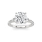 Above Love Star Lab Grown Diamond Wedding Set in White Gold (2 3/4 Ctw)