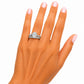 Oval Lab Grown Diamond Wedding Set in White Gold (2 1/3 Ctw)