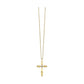 1/50 Ctw Diamond Cross Pendant in 10 Karat Yellow Gold