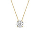 Above Love Star Lab Grown Diamond Solitaire Pendant in Yellow Gold (1 3/4 Ct)