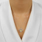 Rhythm of Love Lab Created Heart Shape Peridot Pendant in Sterling Silver
