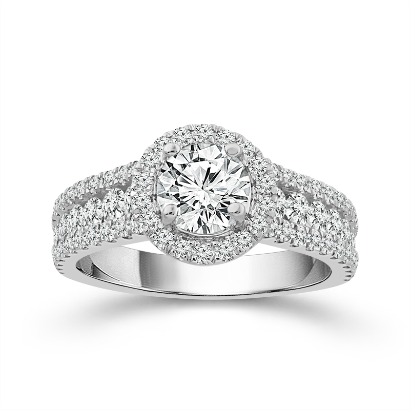 Halo Engagement Rings