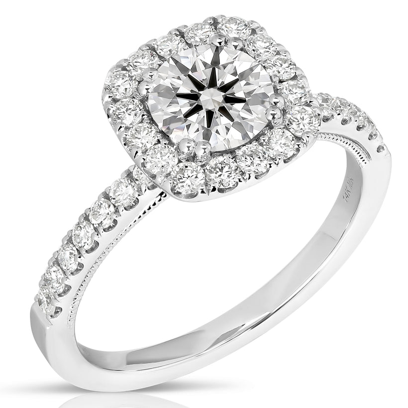 Cushion Engagement Rings