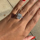 Radiant Hidden Halo Lab Grown Diamond Engagement Ring in White Gold (5 1/2 Ctw)