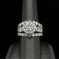 5.00 Ctw Bloom Bridal Round Halo Lab Grown Diamond Engagement Ring in 14k White Gold