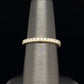 Lab Grown Diamond Wedding Band in 14 Karat Yellow Gold (1/3 Ctw)