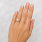 Emerald Hidden Halo Lab Grown Diamond Wedding Set in Yellow Gold (2 1/2 Ctw)