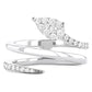 Robert Irwin Couture Fiori Pear Wrap Fashion Ring