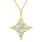 Star of Hope Diamond Pendant in 14 Karat Yellow Gold (1 1/2 Ctw)