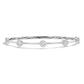 Robert Irwin Couture Round Bar Diamond Bangle