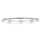 Robert Irwin Couture Round Bar Diamond Bangle