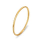 14 Karat Yellow Gold 7 Inch 3.5mm Flexible Mesh Bangle Bracelet