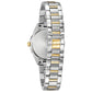 Bulova Sutton Women's Gold Diamond Classic Dress Watch 98P184