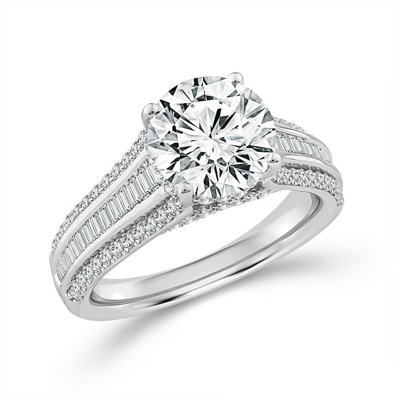 Round Engagement Rings