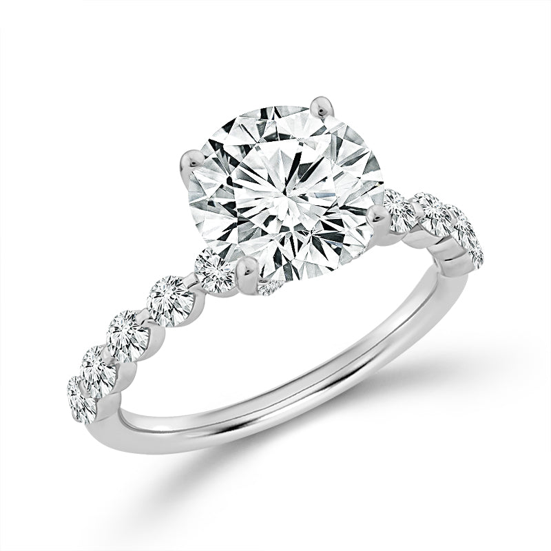 Round Engagement Rings