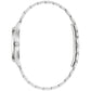 Bulova Stainless Steel White Dial Ladies Watch 96M175