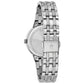 Bulova Phantom Women's Silver Blue Dial Crystal Watch 96L276