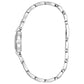 Bulova Silver Dial Stainless Steel Ladies Dress Watch 96L221