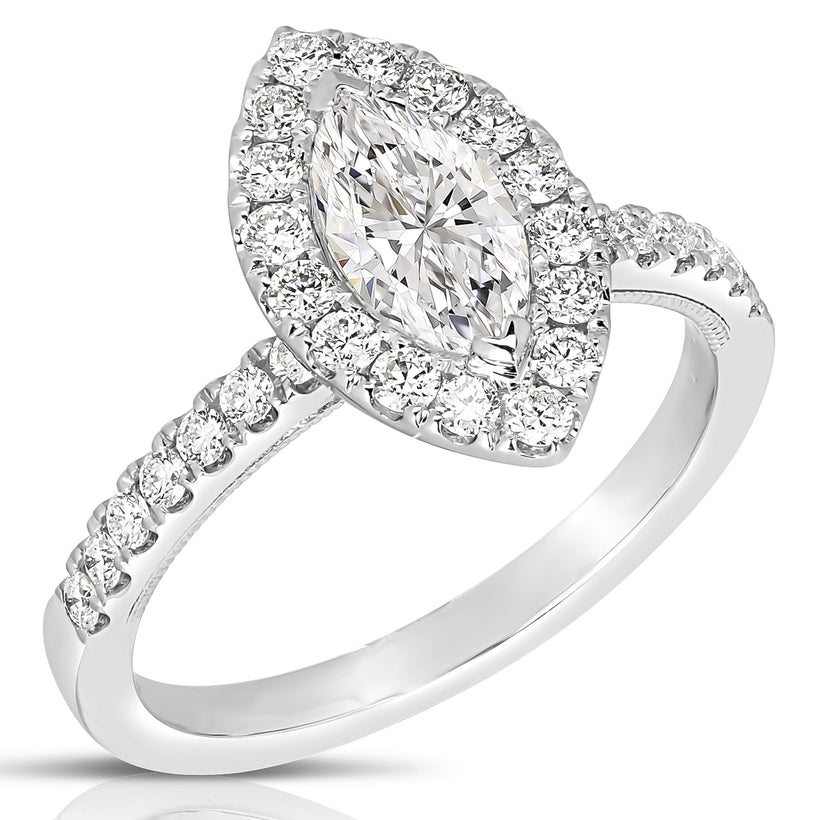 Marquise Engagement Rings