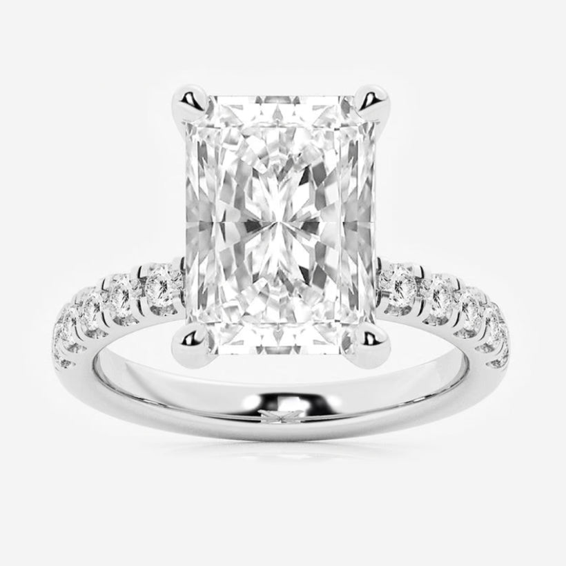 Radiant Engagement Rings