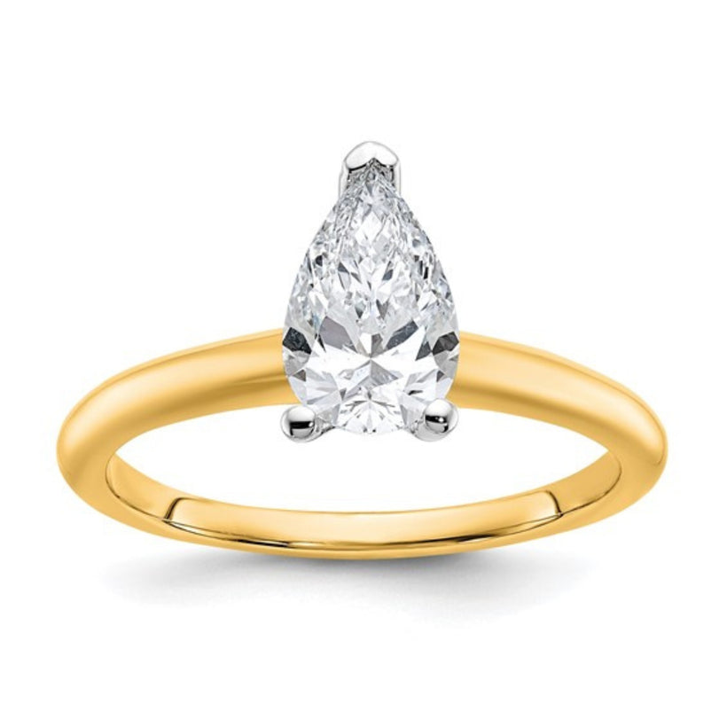 Pear Engagement Rings