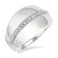 Silver Bold Diamond Fashion Ring