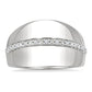Silver Bold Diamond Fashion Ring