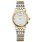 Bulova Classic Women's Gold Diamond Stainless Steel Dress Watch 98P115