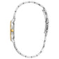 Bulova Classic Women's Gold Diamond Stainless Steel Dress Watch 98P115