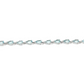 Sterling Silver Pear-Shaped Aquamarine Tennis Bracelet
