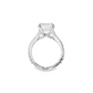 5.00ct Round Lab-Grown Diamond Engagement Ring in 14K White Gold