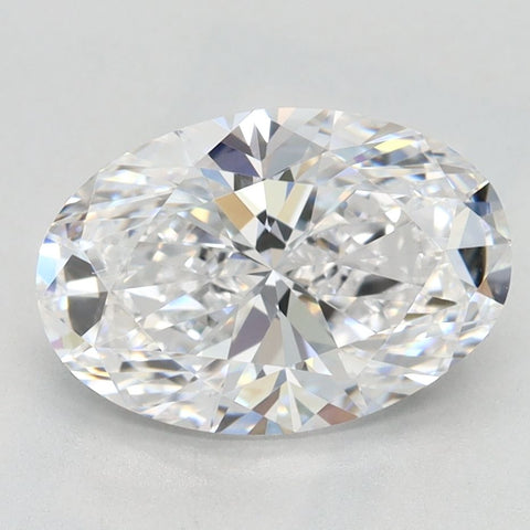 2.05 Carat Oval IGI Labgrown Diamond, With Certificate ID LG655445940
