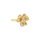 Diamond Floral Cocktail Ring in 14K Yellow Gold