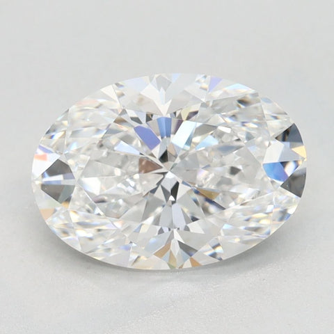 2.03 Carat Oval IGI Labgrown Diamond, With Certificate ID LG66******