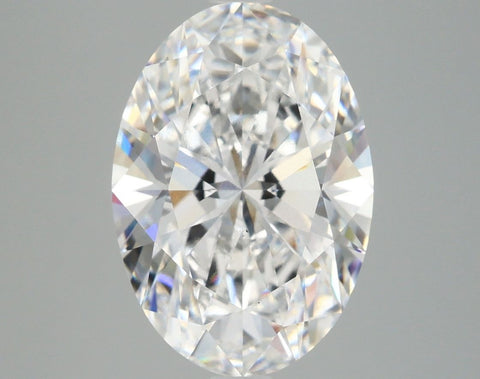 4.09 Carat Oval IGI Labgrown Diamond, With Certificate ID LG67******