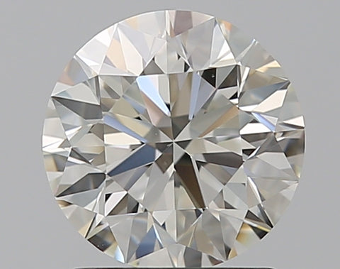 1.29 Carat Round GIA Natural Diamond, With Certificate ID 7448484347