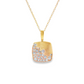 Diamond Scatter Pendant Necklace in 14K Yellow Gold