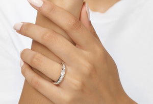 Shop diamond wedding bands at Robert Irwin Jewelers.