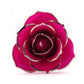 Red Magenta 24K Gold Dipped Rose