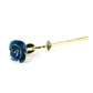 Dark Blue 24K Gold Dipped Rose