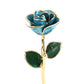 Sky Blue 24K Gold Dipped Rose