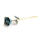 Sky Blue 24K Gold Dipped Rose
