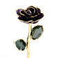 Deep Purple 24K Gold Dipped Rose