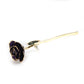 Deep Purple 24K Gold Dipped Rose