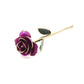 Light Purple 24K Gold Dipped Rose