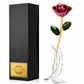Red Wine 24K Gold Dipped Rose